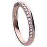 Anillo Diamonfire 6121001082170 mujer plata chapado oro rosa circonitas