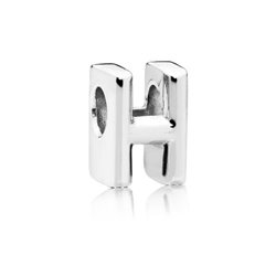 Charm Pandora 797462 mujer plata letra H