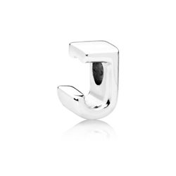 Charm Pandora 797464 mujer plata letra J