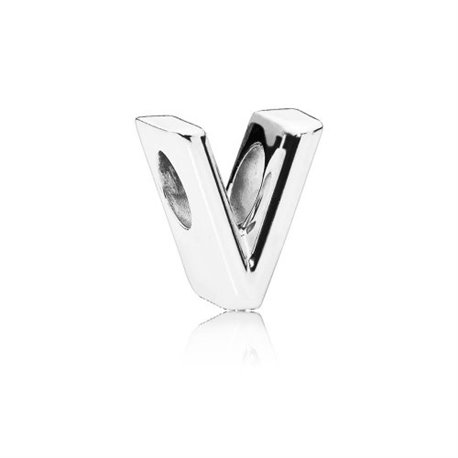 Charm Pandora 797476 mujer plata letra V