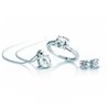 Set Diamonfire 1309781903175 mujer plata circonita