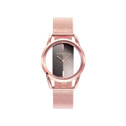 Reloj Viceroy 42334-47 Air mujer gris acero rosado