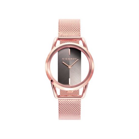 Reloj Viceroy 42334-47 Air mujer gris acero rosado