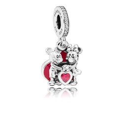 Charm Pandora 797769CZR mujer plata circonitas “Love”