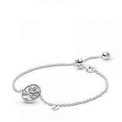 Pulsera Pandora 597776CZ-18 mujer plata