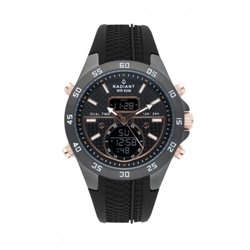 Reloj Radiant RA484703 Hombre Gun metal / smoke Silicona