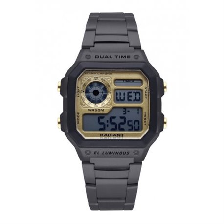 Reloj Radiant RA505204 Hombre Negro Acero