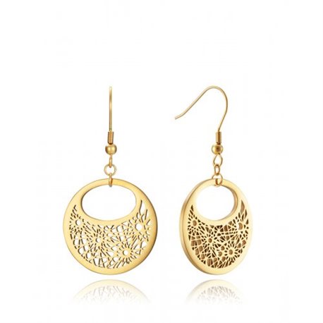 Pendientes Viceroy 75115E01012 mujer acero dorado