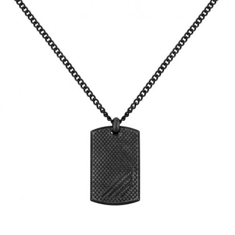 Collar hombre Havasu POLICE PJ.26475PSEB-02 acero gris oscuro