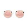 Pendientes Botón Mr Wonderful WJ10309 acero mujer