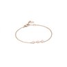 Pulsera SPARKLING Mr Wonderful WJ30204 acero oro rosa mujer