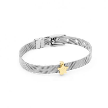 Pulsera SPARKLING Mr Wonderful WJ30000 acero plata mujer