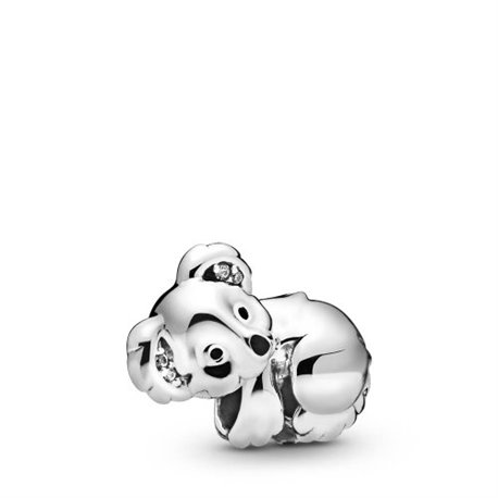 Charm Pandora 798431C01 Plata primera ley Mujer Koala