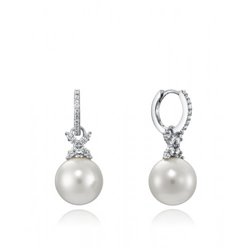 Pendientes Perla Viceroy 61039E000-38 Mujer Plata