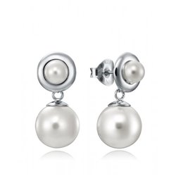 Pendientes Perla Viceroy 5075E000-68 Mujer Plata