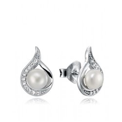 Pendientes Perla Viceroy 71023E000-38 Mujer Plata Circonita