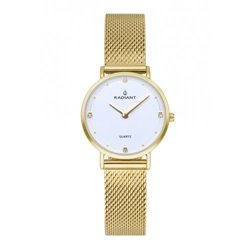 Reloj Radiant RA529601 Mujer acero dorado