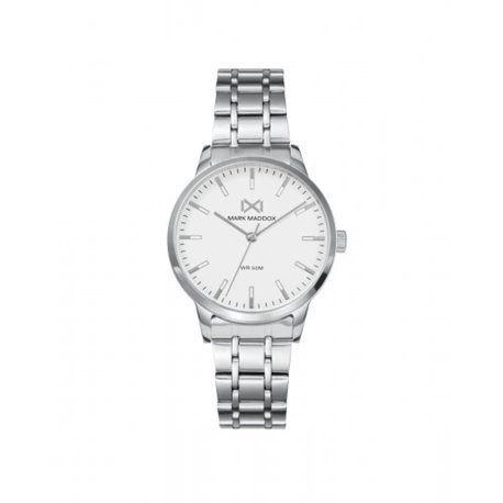 Reloj Mark Maddox CANAL MM7136-07 mujer acero plata