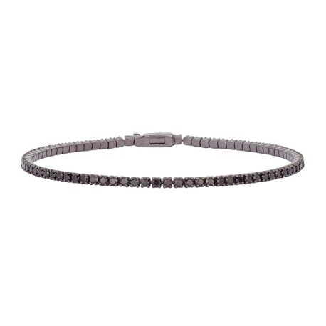 Pulsera Tennis ITEMPORALITY SBR-602-000-01 Mujer Plata Rodio