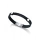 Pulsera Magnum Viceroy 75108P01010 Hombre acero y piel.