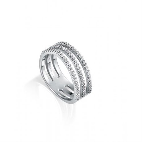 Anillo Viceroy 71026A012-38 Mujer plata circonita.