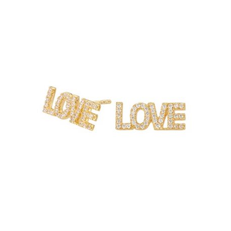 Pendientes Love ITEMPORALITY SEA-201-036-UU Mujer Dorado