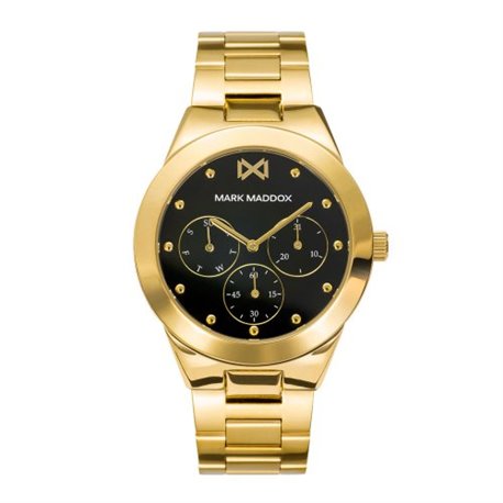 Reloj ALFAMA MARK MADDOX MM0117-56 mujer acero dorado