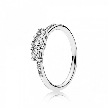 Anillo Pandora 196242CZ-50 Mujer plata circonita