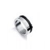 Anillo VICEROY 75183A02400 acero hombre negro