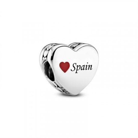 Charm Pandora Corazón España 792015_E033 Mujer Plata 