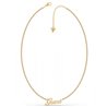 Collar GUESS LOGO POWER UBN79077 acero dorado