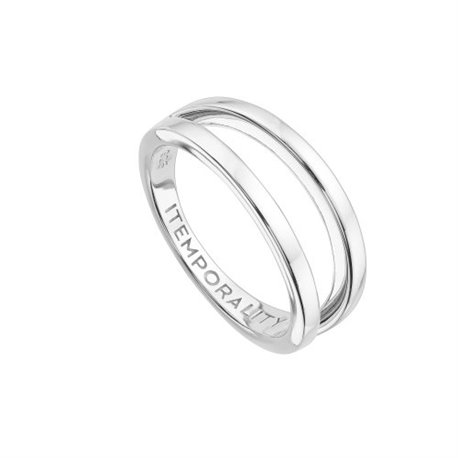 Anillo ITEMPORALITY SRN-100-022-12 Mujer Plata Dorada.