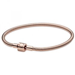 Pulsera PANDORA 588781C00-18 mujer plata inscripción Pandora rosé