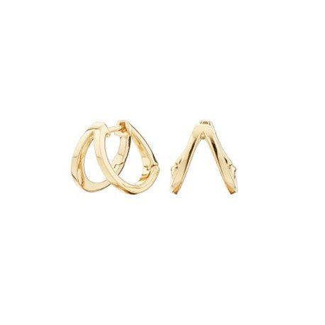 Pendientes Doble Criolla ITEMPORALITY SEA-200-042-UU Mujer oro