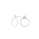 Pendientes aro frontal ITEMPORALITY SEA-101-043-UU Mujer plata