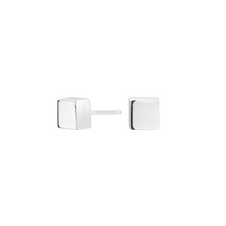 Pendientes Cube Cuadrado ITEMPORALITY SEA-100-047-UU Mujer plata