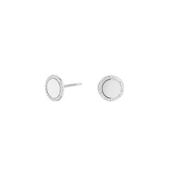 Pendientes Cube Círculo ITEMPORALITY SEA-101-057-UU Mujer plata