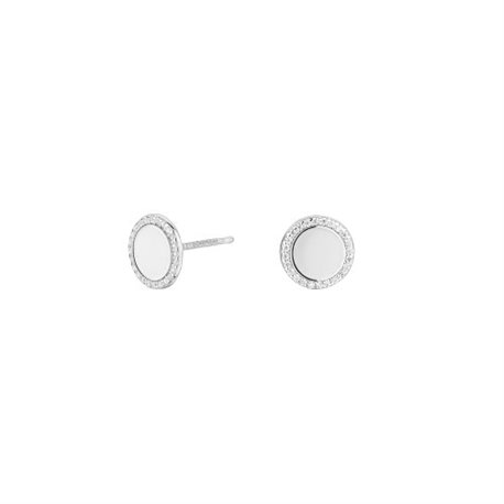 Pendientes Cube Círculo ITEMPORALITY SEA-101-057-UU Mujer plata