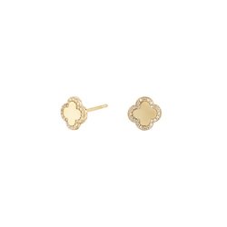 Pendientes Cube Flor ITEMPORALITY SEA-401-061-UU Mujer oro