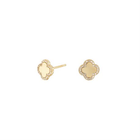 Pendientes Cube Flor ITEMPORALITY SEA-401-061-UU Mujer oro