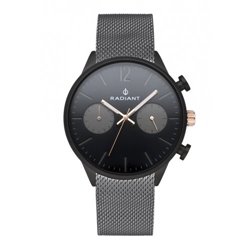 Reloj Radiant LUKE RA532701 Hombre acero malla negro