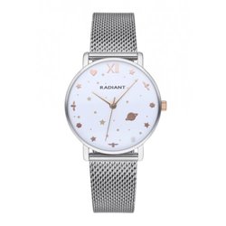 Reloj Radiant MILKY WAY RA545203 Mujer acero malla bicolor