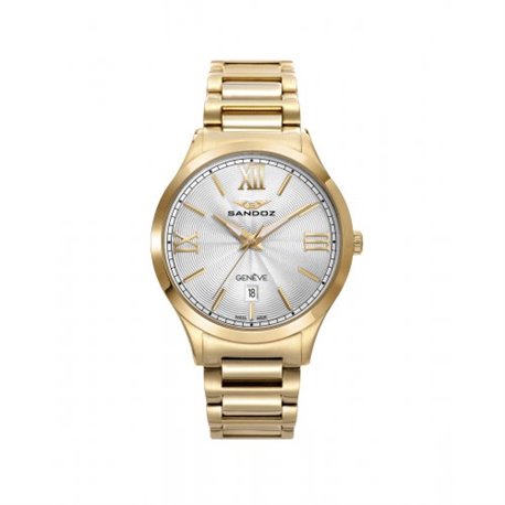 Reloj Sandoz ELLE 81368-03 mujer acero dorado