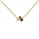 Collar P D PAOLA Lime Blush Gold CO01-177-U Mujer plata en dorado circonitas color