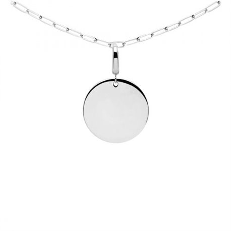 Collar P D PAOLA CO02-088-U Mujer plata 