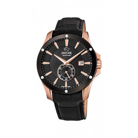 Reloj Jaguar Acamar J882/1 Hombre acero y piel.