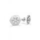 Pendientes GUESS GUESS PEONY UBE79198 acero plateado