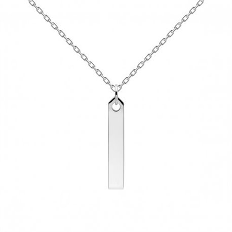 Collar FLAME SILVER P D PAOLA CO02-093-U Mujer plata 