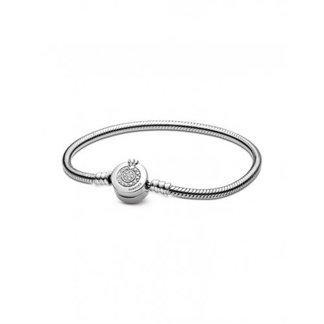 Pulsera Pandora 599046C01-19 Corona Chispeante plata