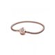 Pulsera Pandora 589046C01-18 Corona Chispeante Rosé